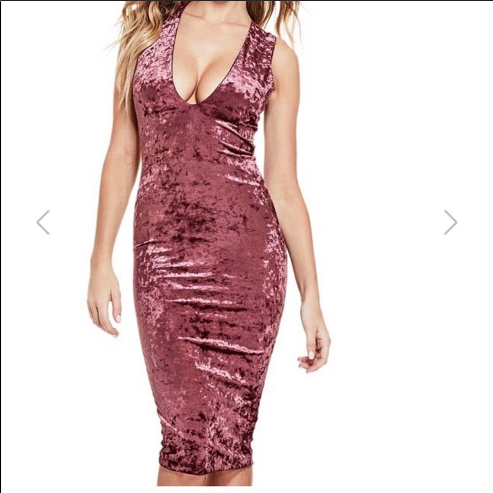 G by Guess Jada Velvet Dress
